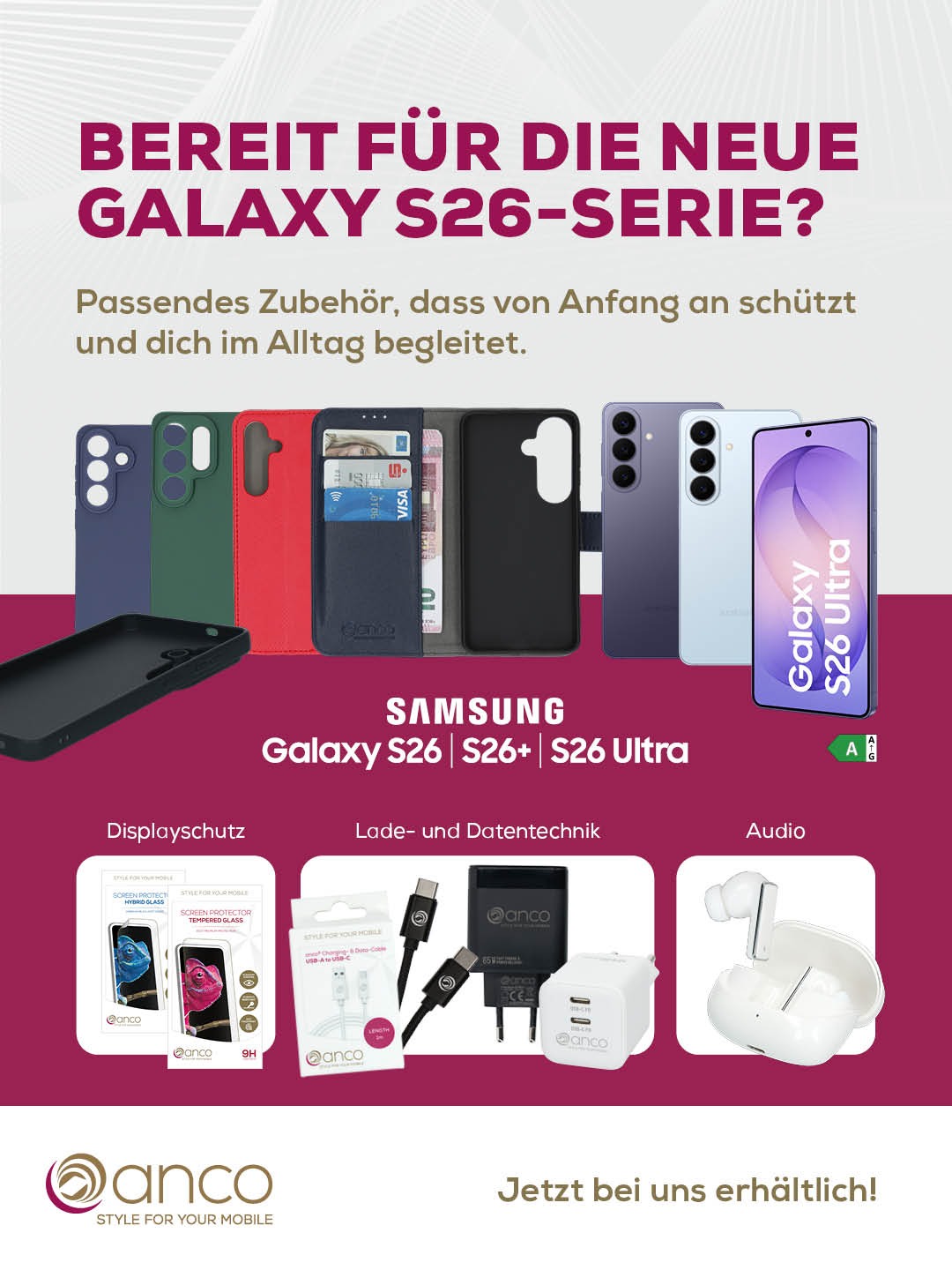 anco S26 Zubehör